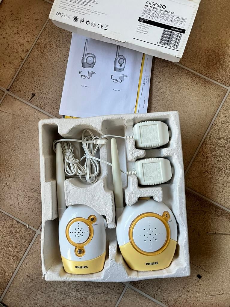 Babyphone Philips, Kinderen en Baby's, Babyfoons, Ophalen, Zo goed als nieuw