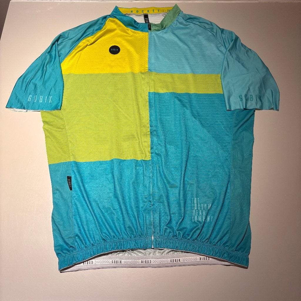 Maillot de cyclisme Gobik Rocket - Taille 2XL (XXL), Vélos & Vélomoteurs, Vêtements d'extérieur, Enlèvement ou Envoi, XXL, Utilisé