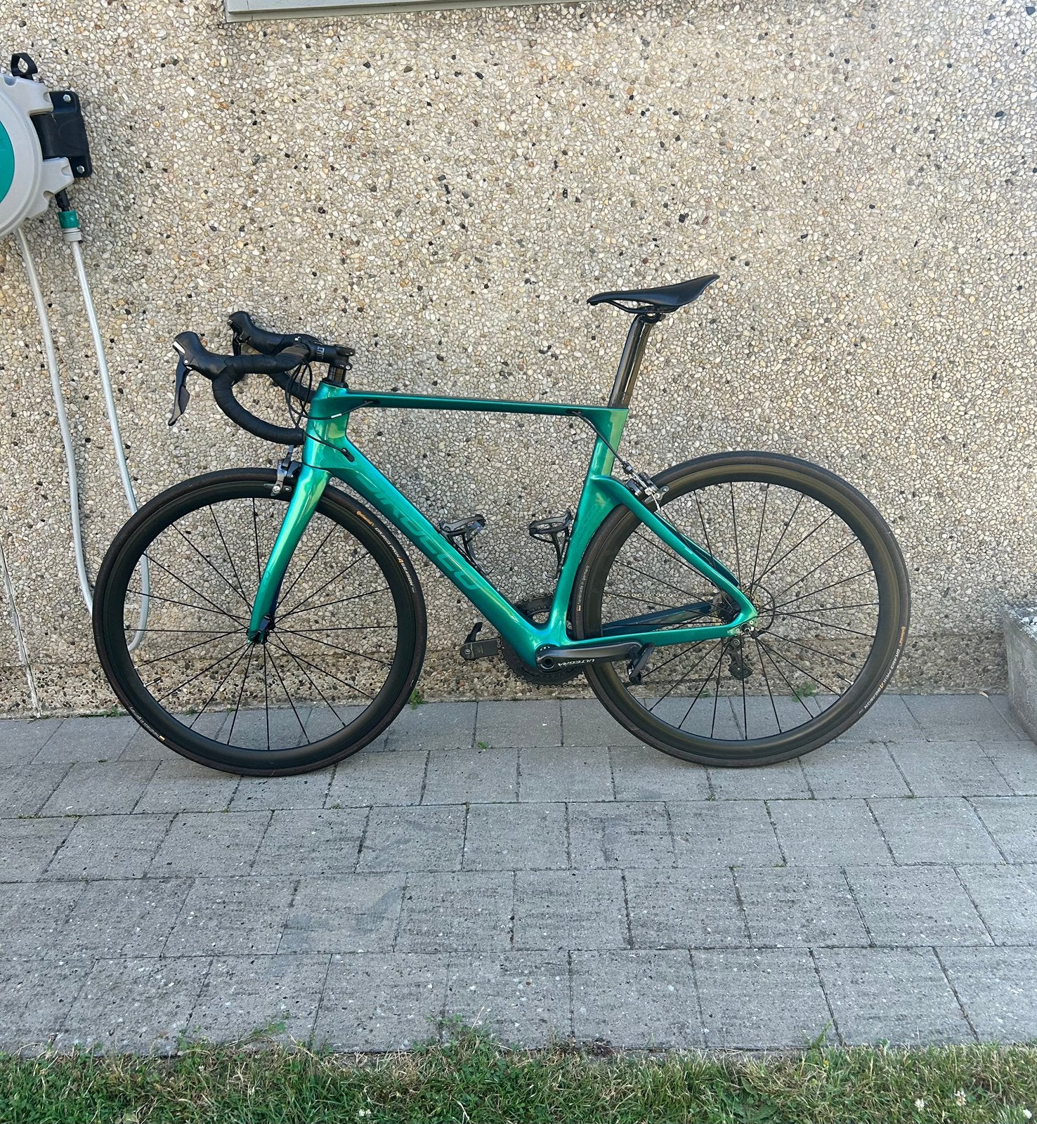 Full carbon racefiets met carbon wielen, Ophalen, Zo goed als nieuw, Carbon