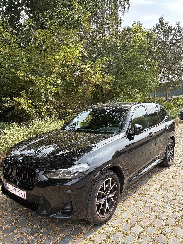 BMW X3 20i Xdrive, Auto's, BMW, Automaat, Zwart, Leder, 5 zetels