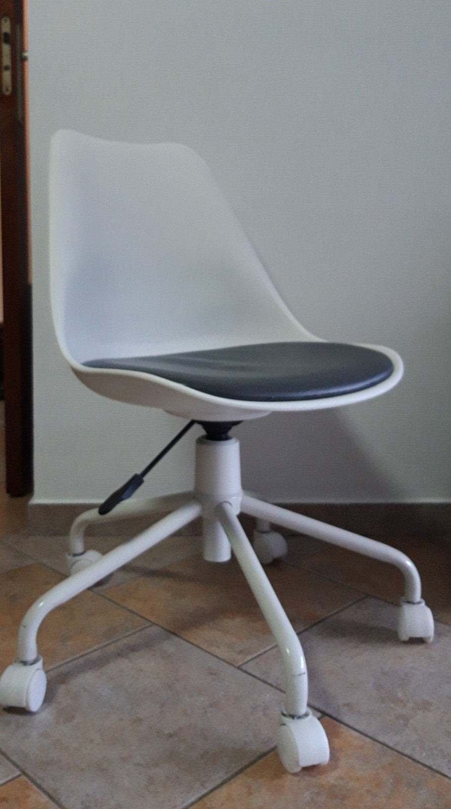 chaise de bureau, Maison & Meubles, Chaises de bureau, Comme neuf, Enlèvement, Blanc, Chaise de bureau
