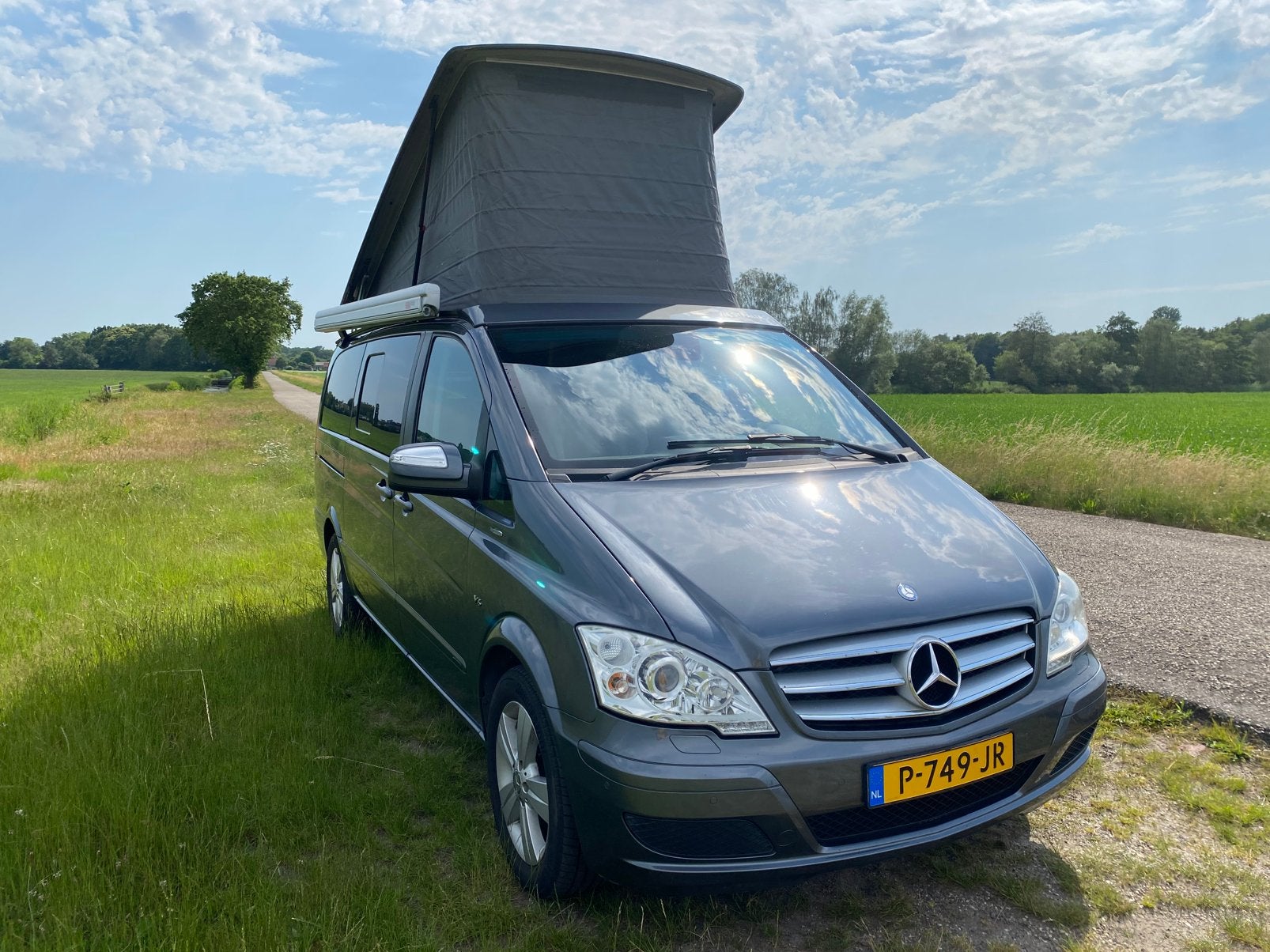 Orginele Mercedes westfalia marco polo V6 camper 2014, Caravanes & Camping, Camping-cars, Particulier, jusqu'à 4, Modèle Bus ou Fourgon aménagé