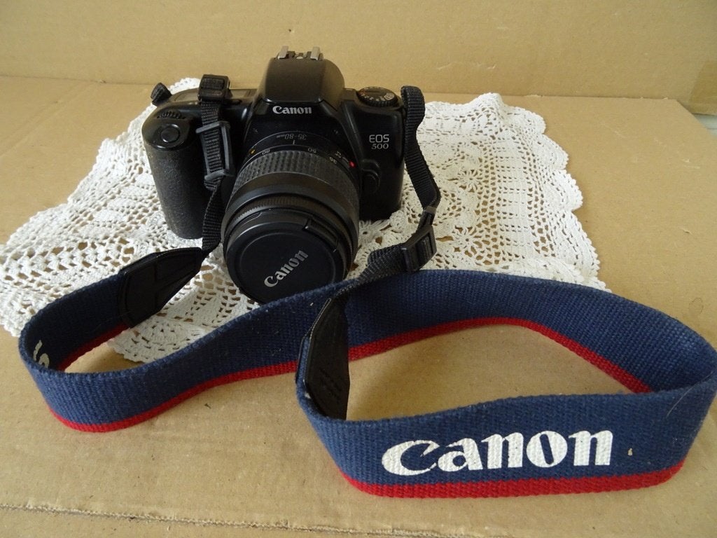Appareil photo Canon Appareil photo Canon EOS 500 1993, TV, Hi-fi & Vidéo, Appareils photo analogiques, Utilisé, Reflex miroir