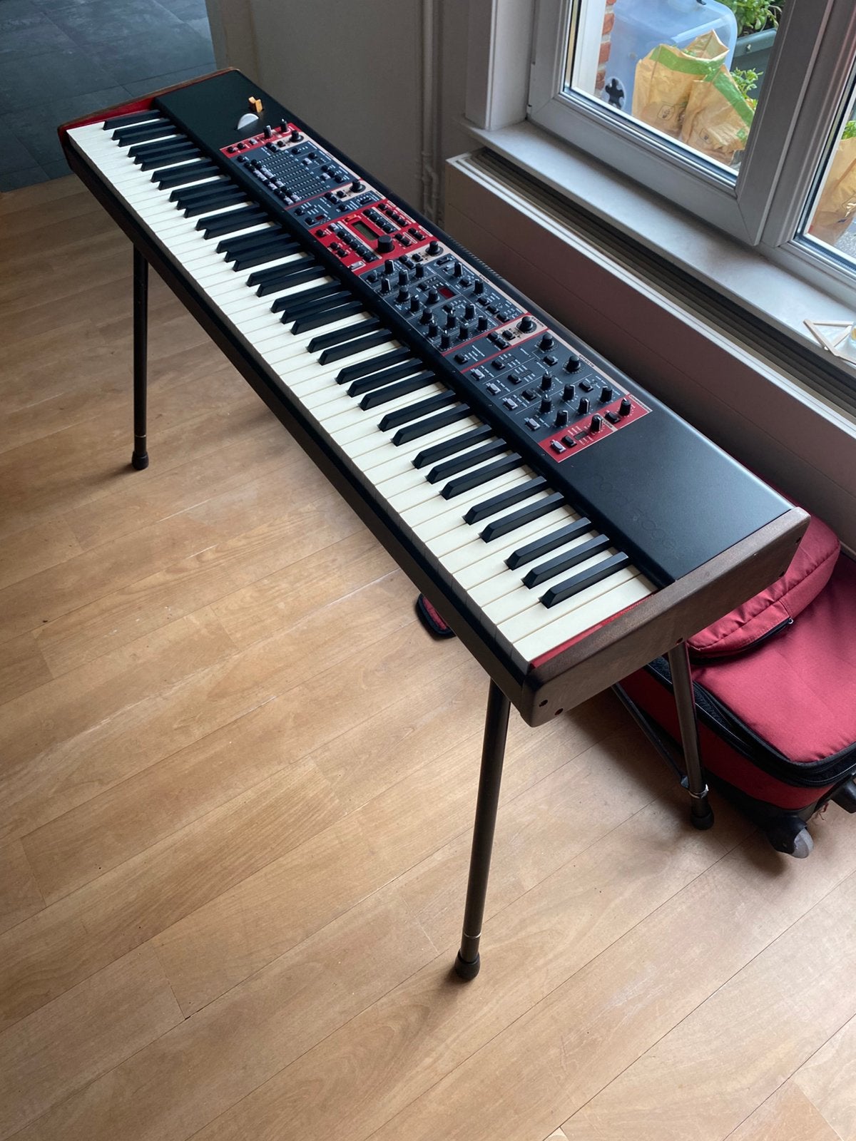 Nord stage 2 HA88 customized, Muziek en Instrumenten, Gebruikt, 88 toetsen, Midi-aansluiting, Ophalen