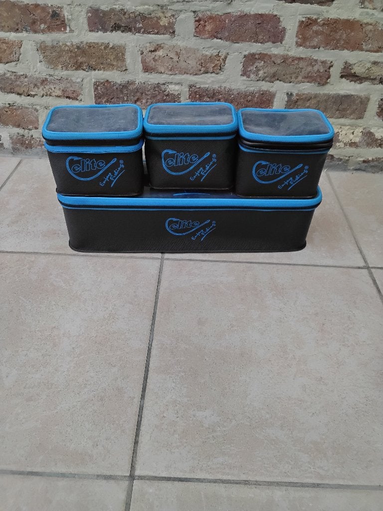 Elite - eva london accessory case set +3 inners, Ophalen, Zo goed als nieuw, Overige typen