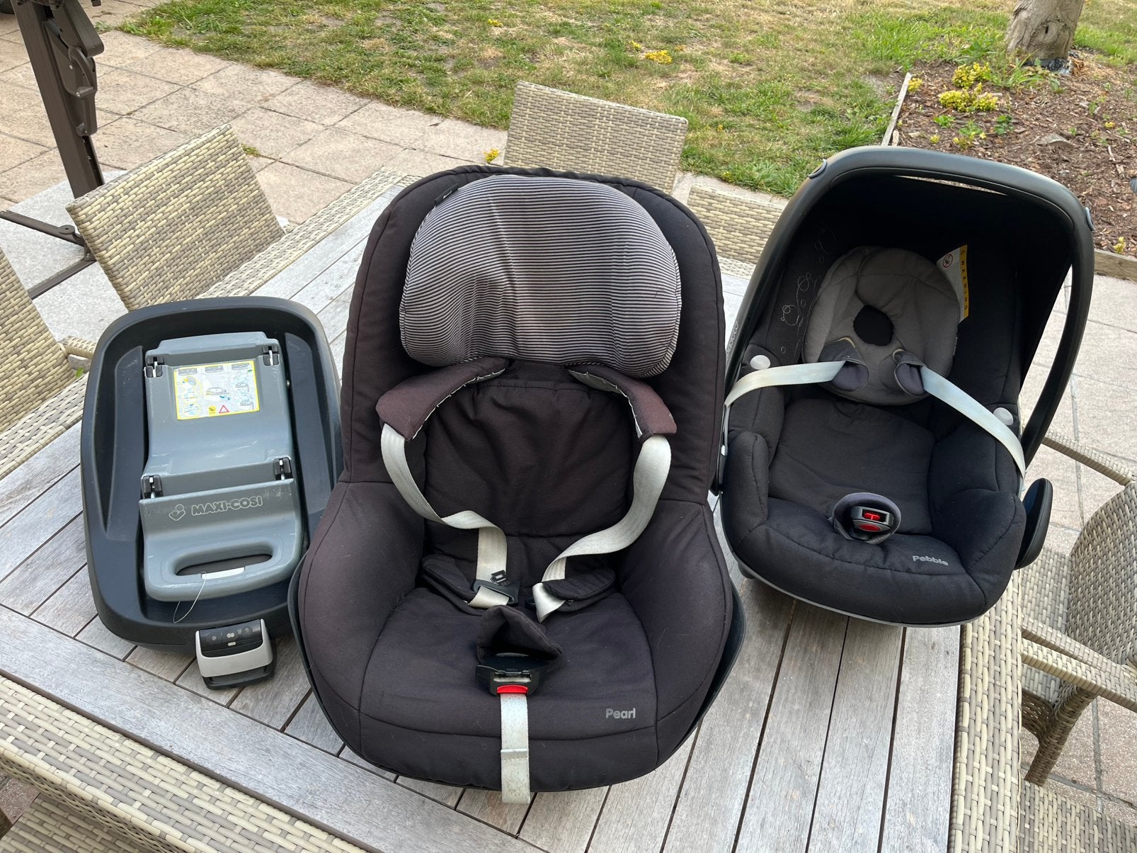 Maxi-Cosi Pebble, Pearl,FamilyFix ISOFIX-basis. Complete set, Kinderen en Baby's, Autostoeltjes, Ophalen, Zo goed als nieuw, Maxi-Cosi