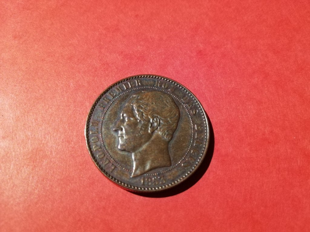 Piece de bronze Leopold 1er, Postzegels en Munten, Munten | België, Verzenden, Brons