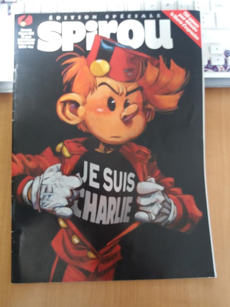 Spirou "je suis charlie" - Édition spéciale 2015 - GRATUIT !, Boeken, Ophalen of Verzenden