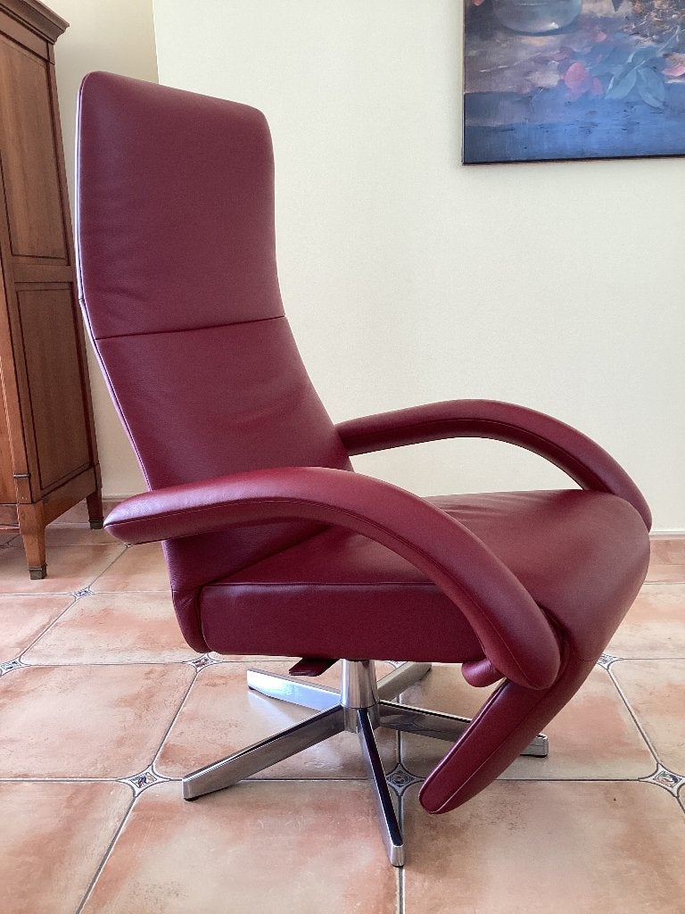 Luxe Jori relax MULTI-MOVE Yoga(showroomstaat), Ophalen, Zo goed als nieuw, Leer, Sede durlet knoll artifort knoll
