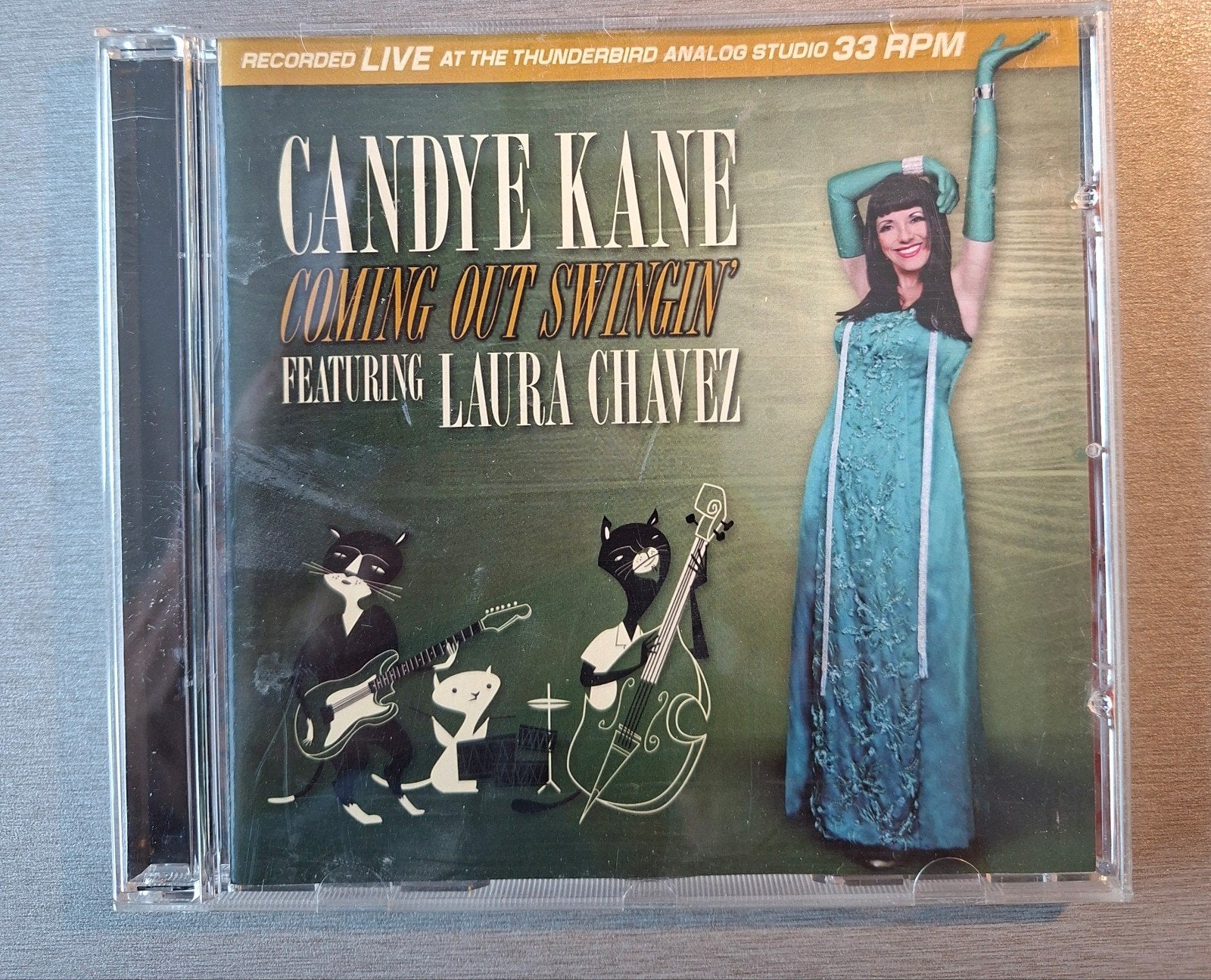 CD. Candy Kane. Coming out Swingin' (Live)., CD & DVD, CD | Jazz & Blues, Enlèvement ou Envoi