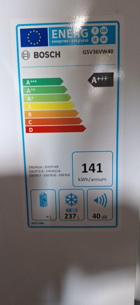 Diepvrieskast, Electroménager, Congélateurs, Moins de 60 cm, Congélateur, Classe énergétique A ou plus économe, 160 cm ou plus