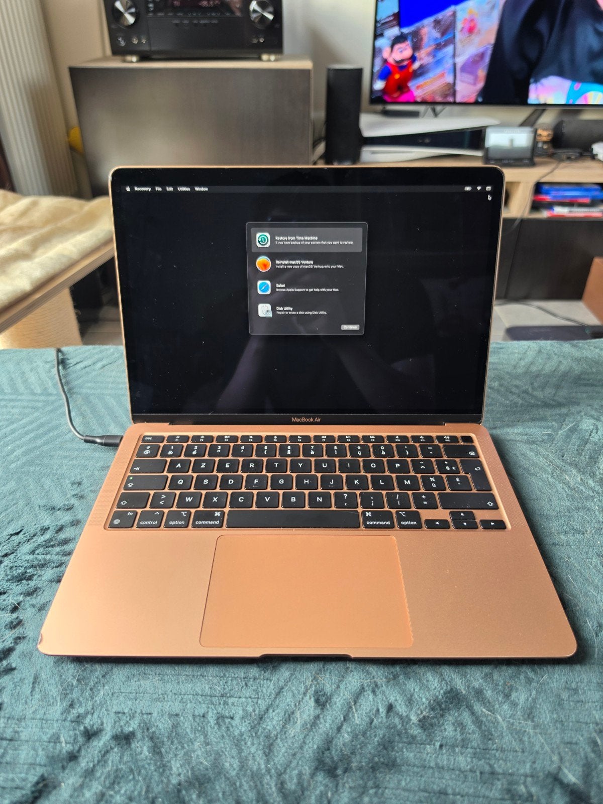 Apple MacBook Air - 13" M1 256 GB SSD 8 GB, Informatique & Logiciels, Apple Macbooks, 256 GB, Enlèvement ou Envoi, Ne fonctionne pas