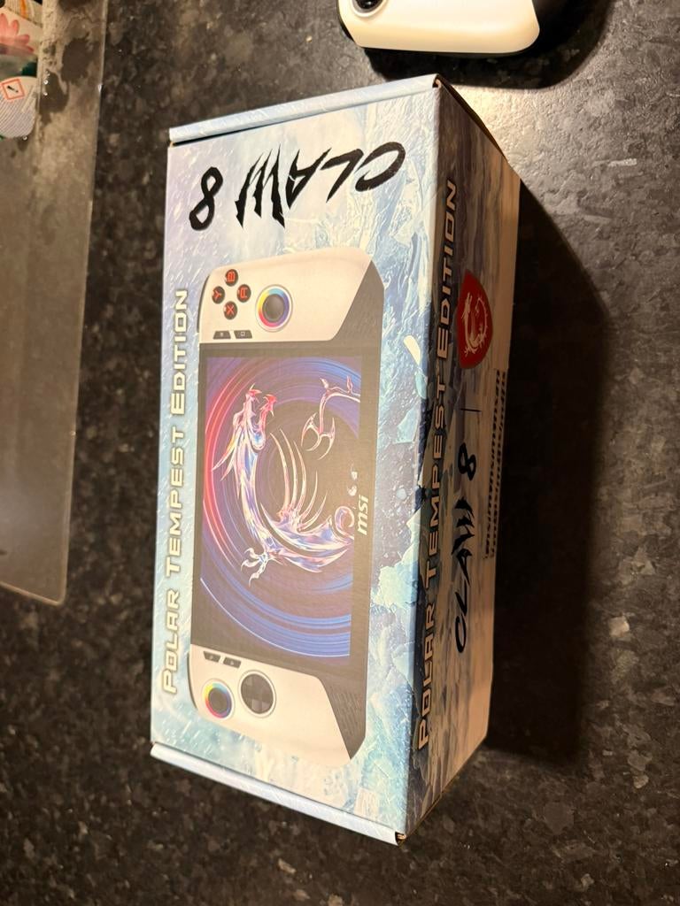 MSI Claw 8 AI+ édition polaire, Enlèvement, Comme neuf