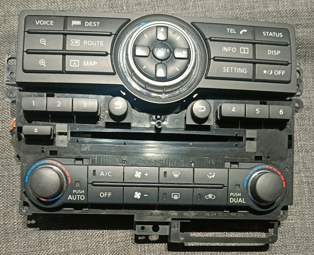 GPS-knoppen, memory, dvd, airco, NAVARA D40 28395-5X00A, Verzenden, Nissan