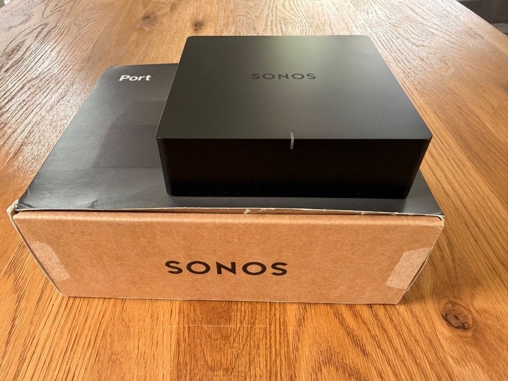 Sonos Port - Netwerkstreamer. Inclusief accessoires en doos, Audio, Tv en Foto, Versterkers en Ontvangers, Ophalen of Verzenden