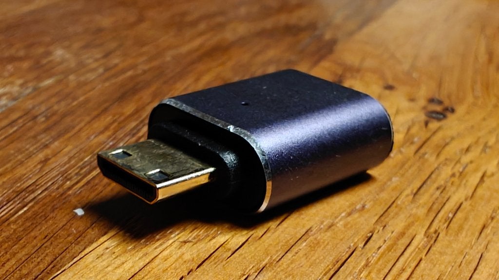 Mini adaptateur HDMI vers HDMI 8K UHD, Enlèvement ou Envoi, Utilisé, Moins de 2 mètres, Câble HDMI