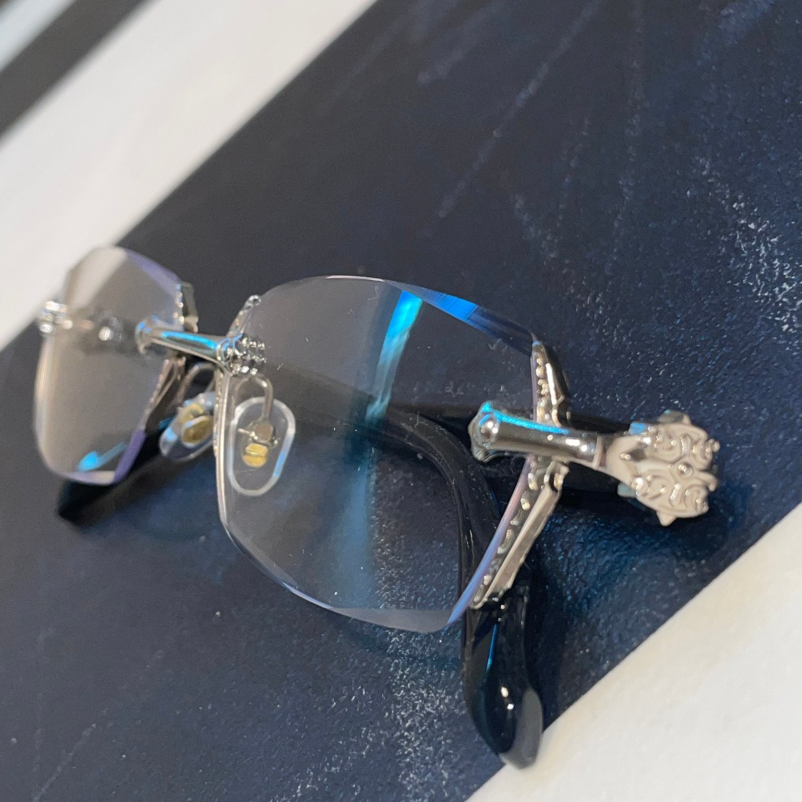 Chrome hearts bril, Verzenden, Zo goed als nieuw, Bril