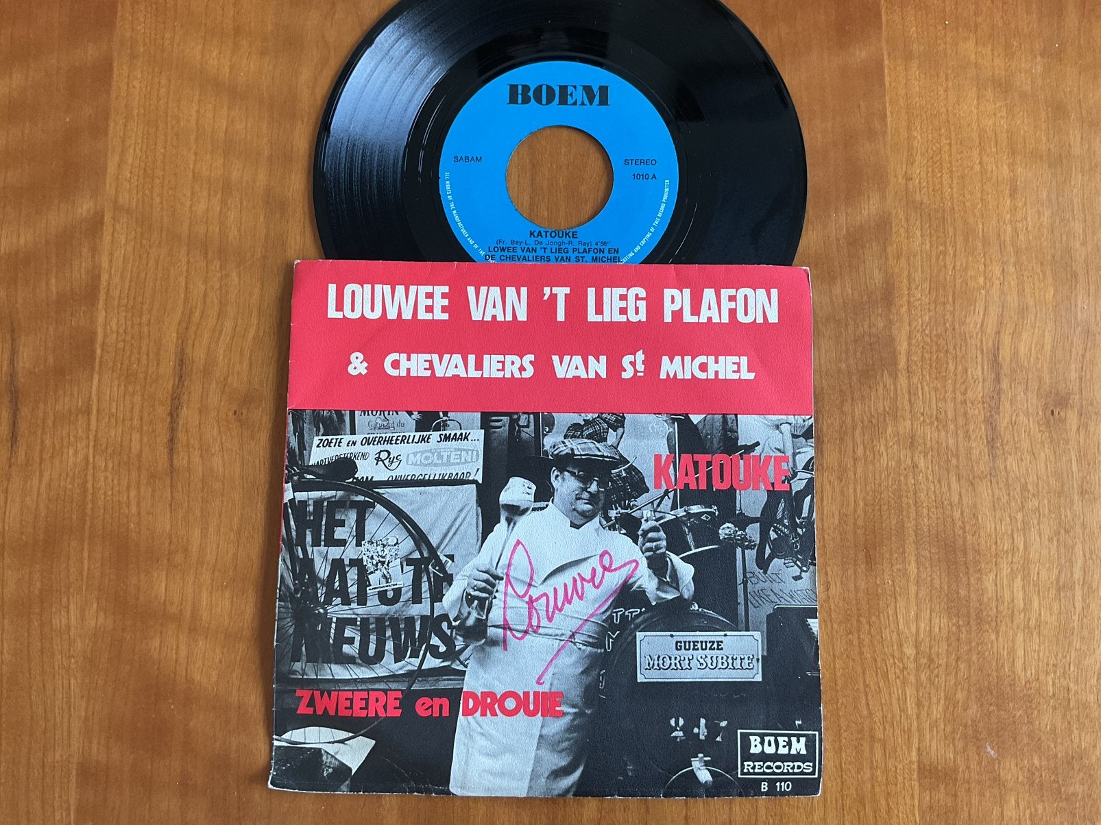 Louwee van’t lieg plafon - Katouke ( gesigneerd ), Gesigneerd, Ophalen of Verzenden, Gebruikt