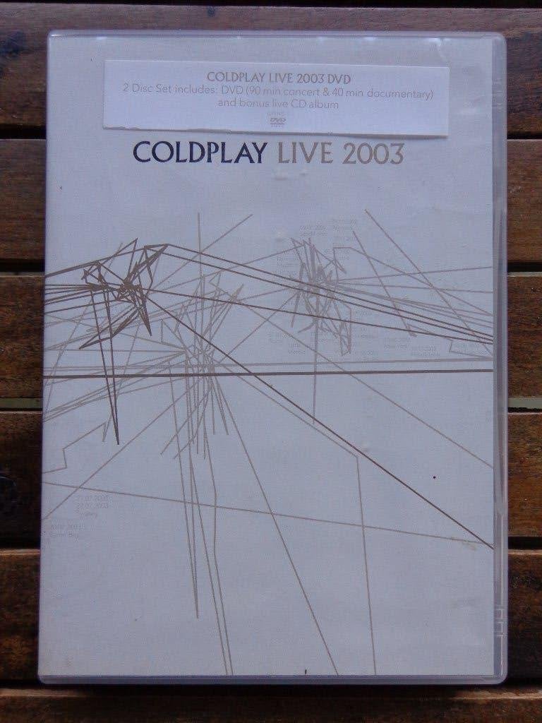 )))  ColdPlay  //  Live 2003   (((, Cd's en Dvd's, Dvd's | Muziek en Concerten, Engels, Alle leeftijden, Ophalen of Verzenden
