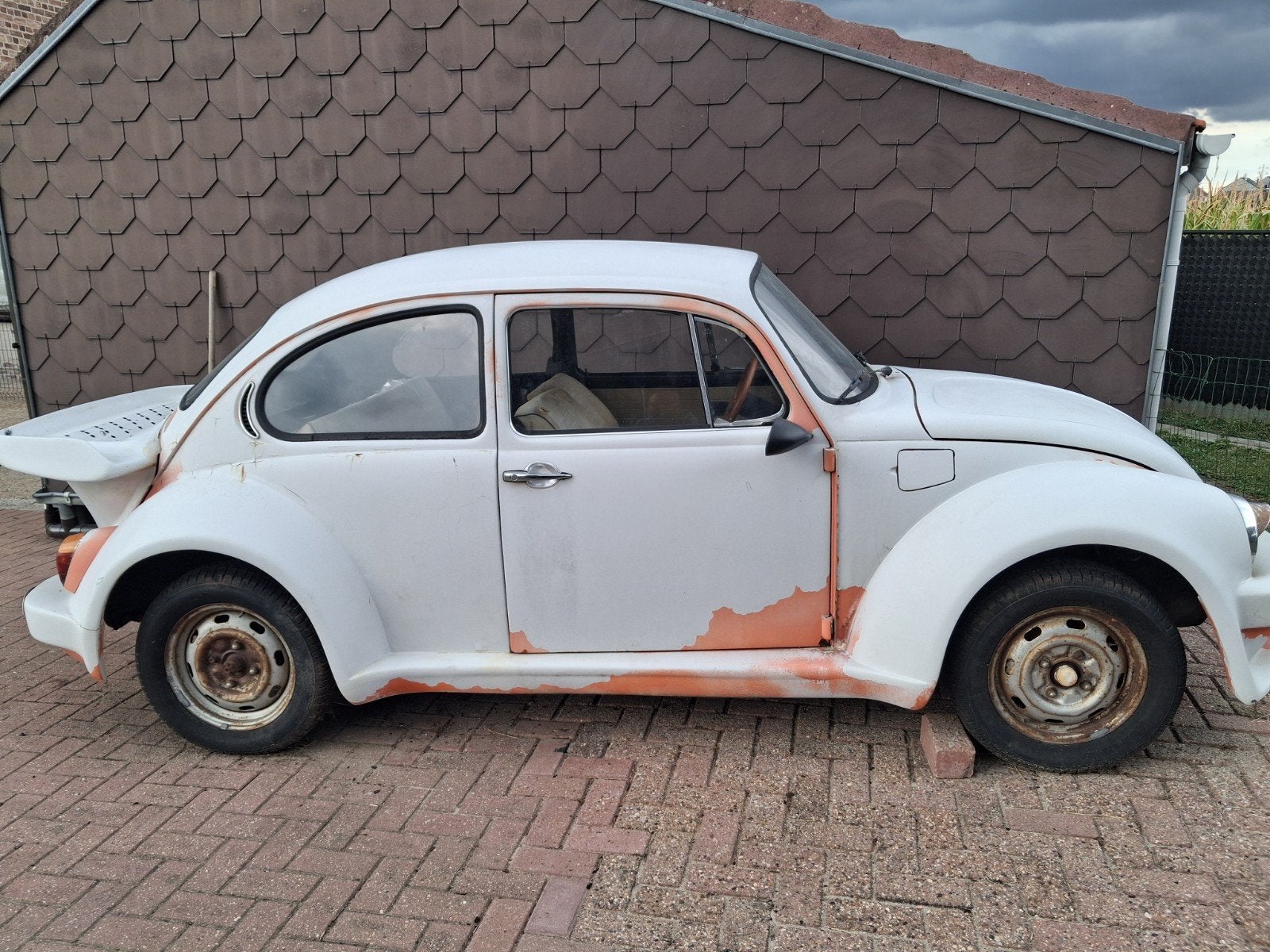 vw kever, Auto's, Beige, Volkswagen, Wit, Handgeschakeld