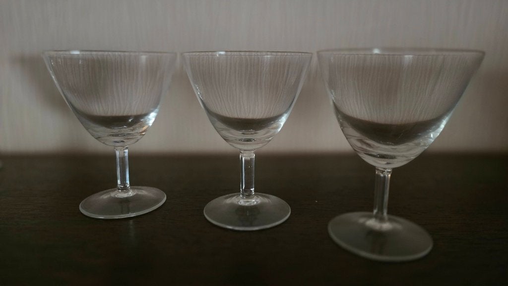 Cocktail glazen, 10st, Antiek en Kunst, Ophalen