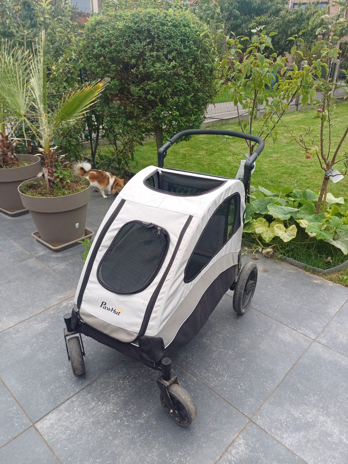 hondenbuggy pawhut, Dieren en Toebehoren, Overige merken, Ophalen, Zo goed als nieuw, Hondenbuggy