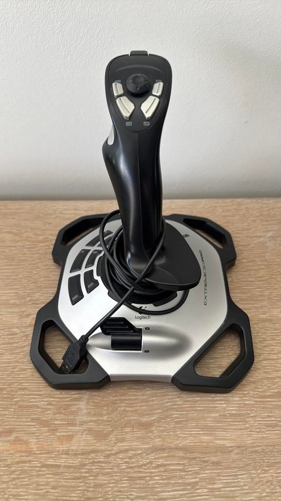 Logitech Extreme 3D pro, Computers en Software, Joysticks, Ophalen, Zo goed als nieuw