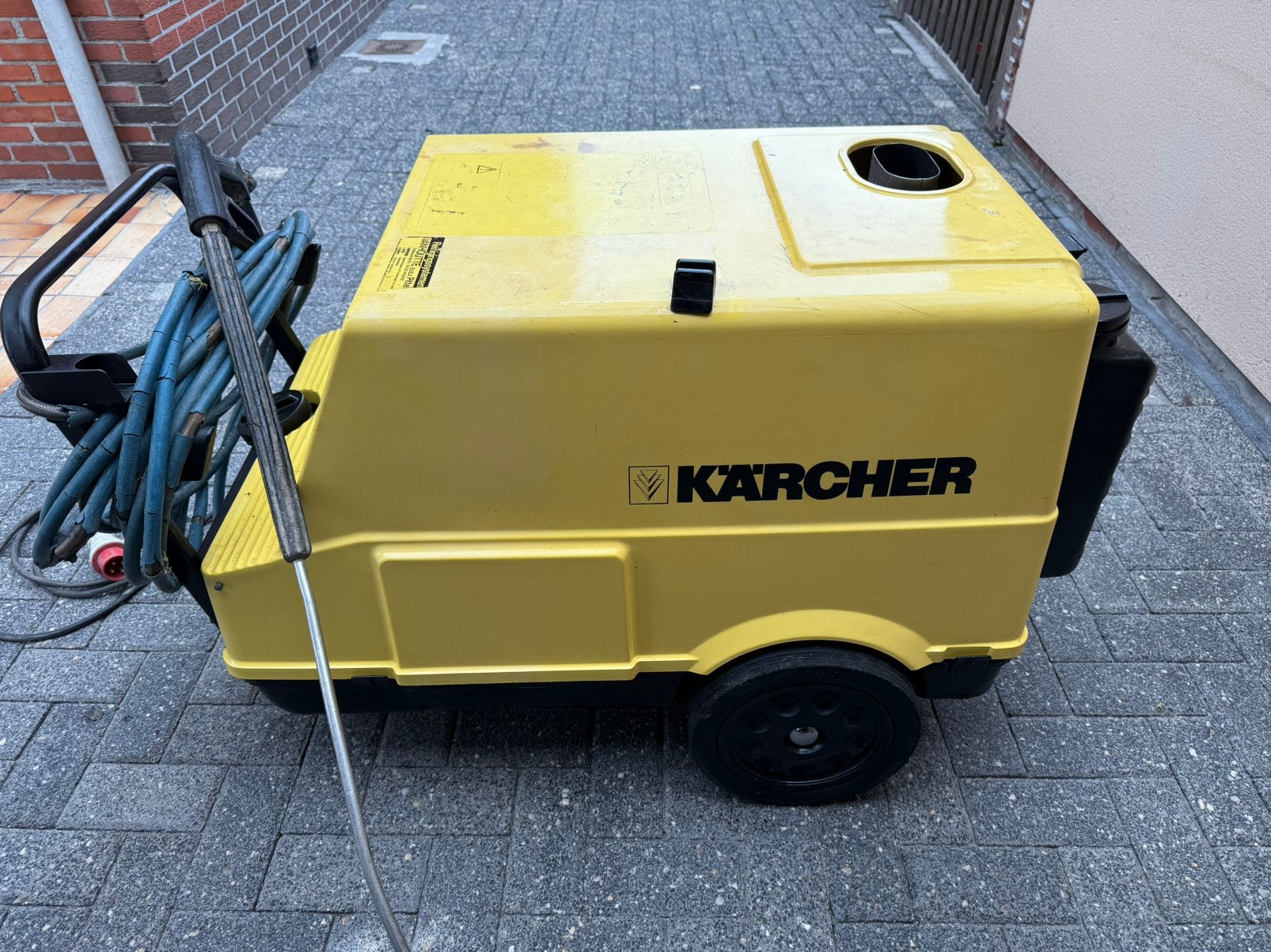 Kärcher HDS890 Hogedrukreiniger 380V Diesel Stoomcleaner, Ophalen, Zo goed als nieuw