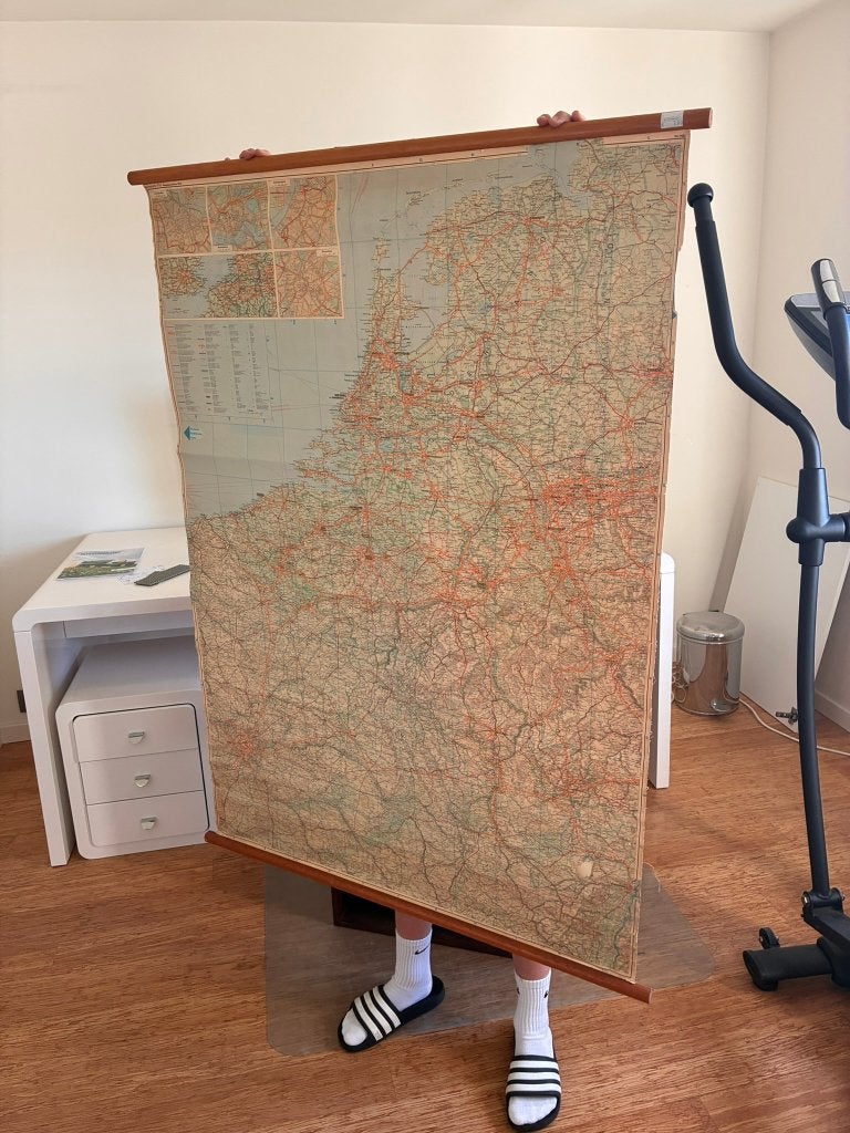 landkaart, Livres, Enlèvement, Utilisé, Belgique, Carte géographique