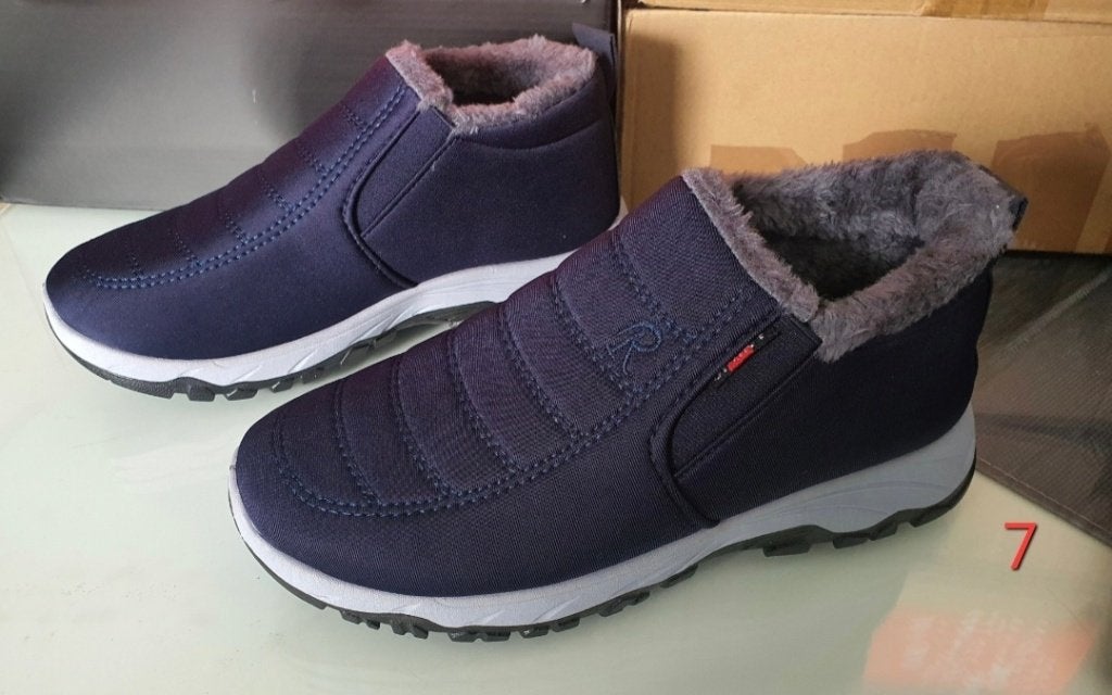 Warme Gevoerde unisex Enkelboots/Snowboots (Blauw) Maat: 39, Vêtements | Femmes, Neuf, Enlèvement ou Envoi, Bottes de neige, Bleu