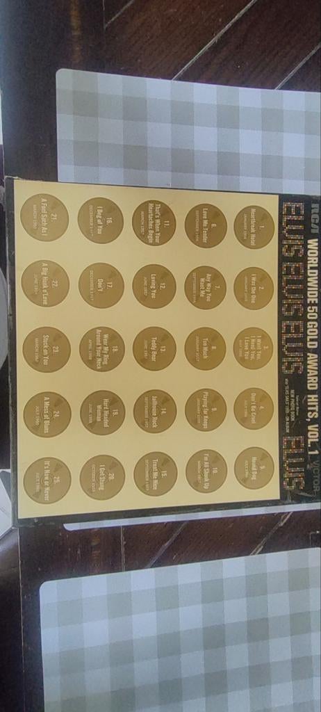Lp Elvis, Postzegels en Munten, Ophalen