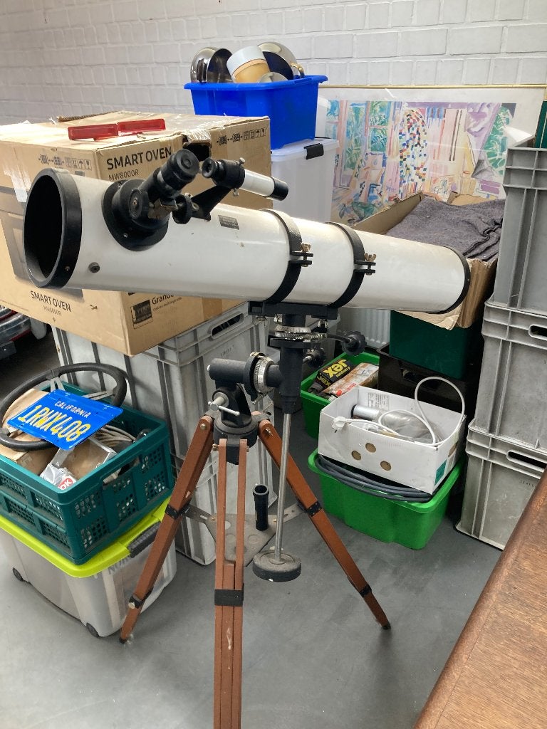 Telescoop, Audio, Tv en Foto, Ophalen, Gebruikt, Lenzentelescoop (refractor), Met statief