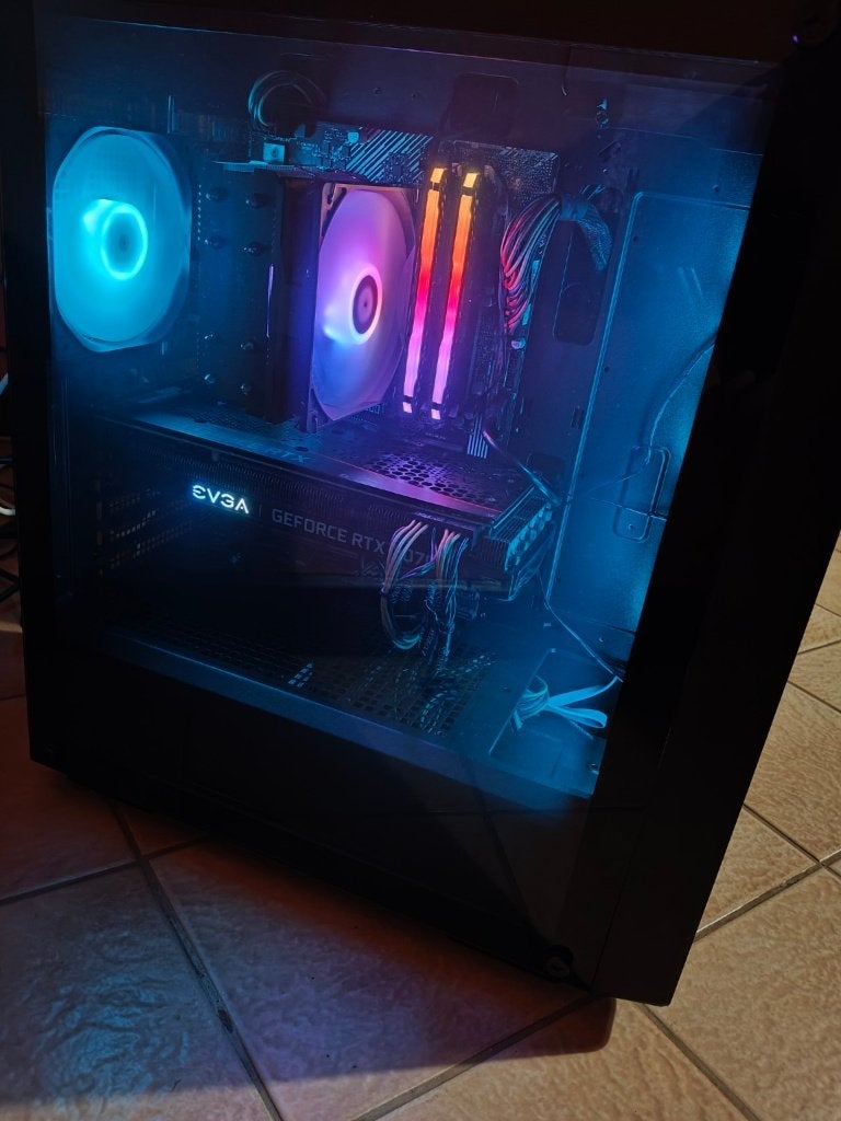 Gaming PC RTX 3070 i5-10400 16GB DDR4, Custom Build, Comme neuf, 4 Ghz ou plus, Enlèvement