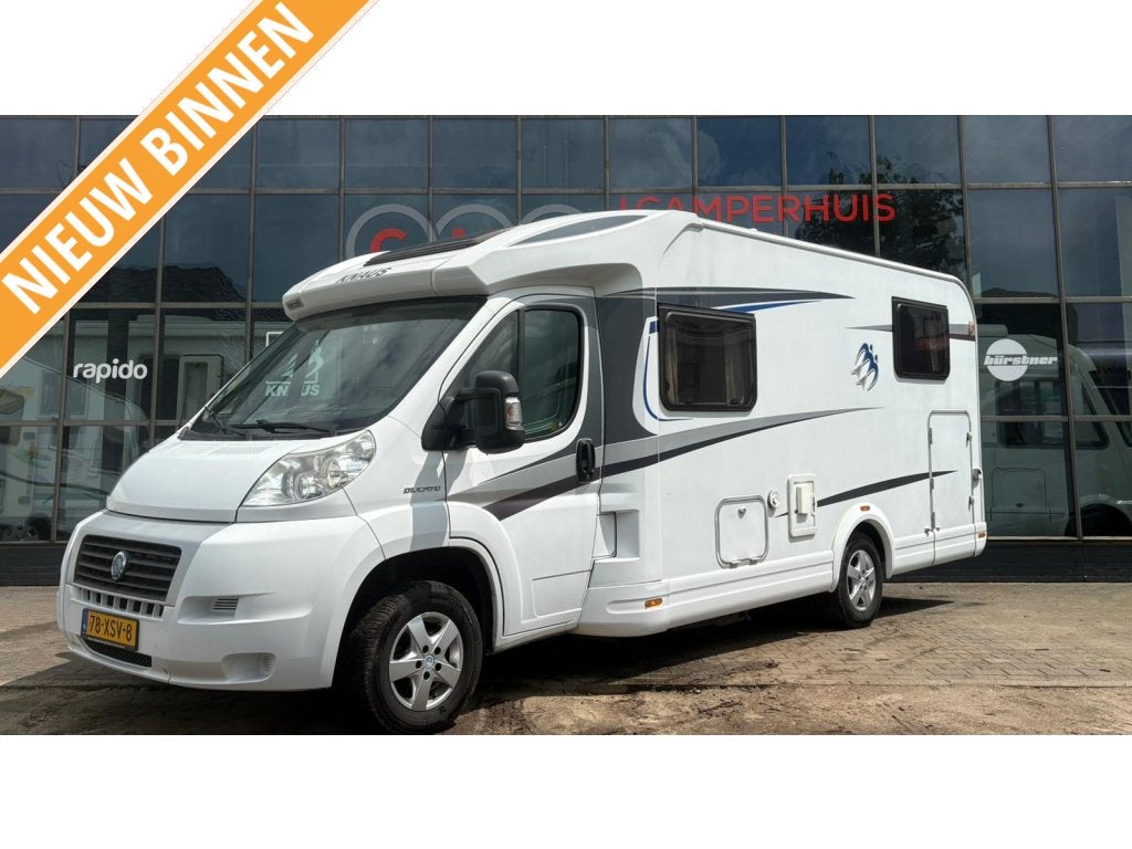 Knaus Sky TI 650 MEG, Fiat ducato, Caravanes & Camping, Camping-cars, Entreprise, jusqu'à 4, Semi-intégral, Knaus, 6 à 7 mètres