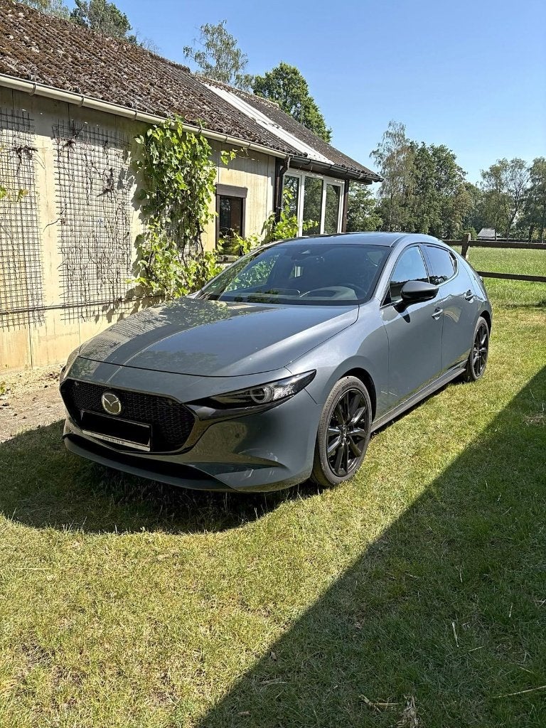 Mazda 3 2.0 e-Skyactiv Hybrid 2022 – 40.000km, Automaat, Auto's, Mazda, 1998 cc, Euro 6, Overige kleuren, 137 kW
