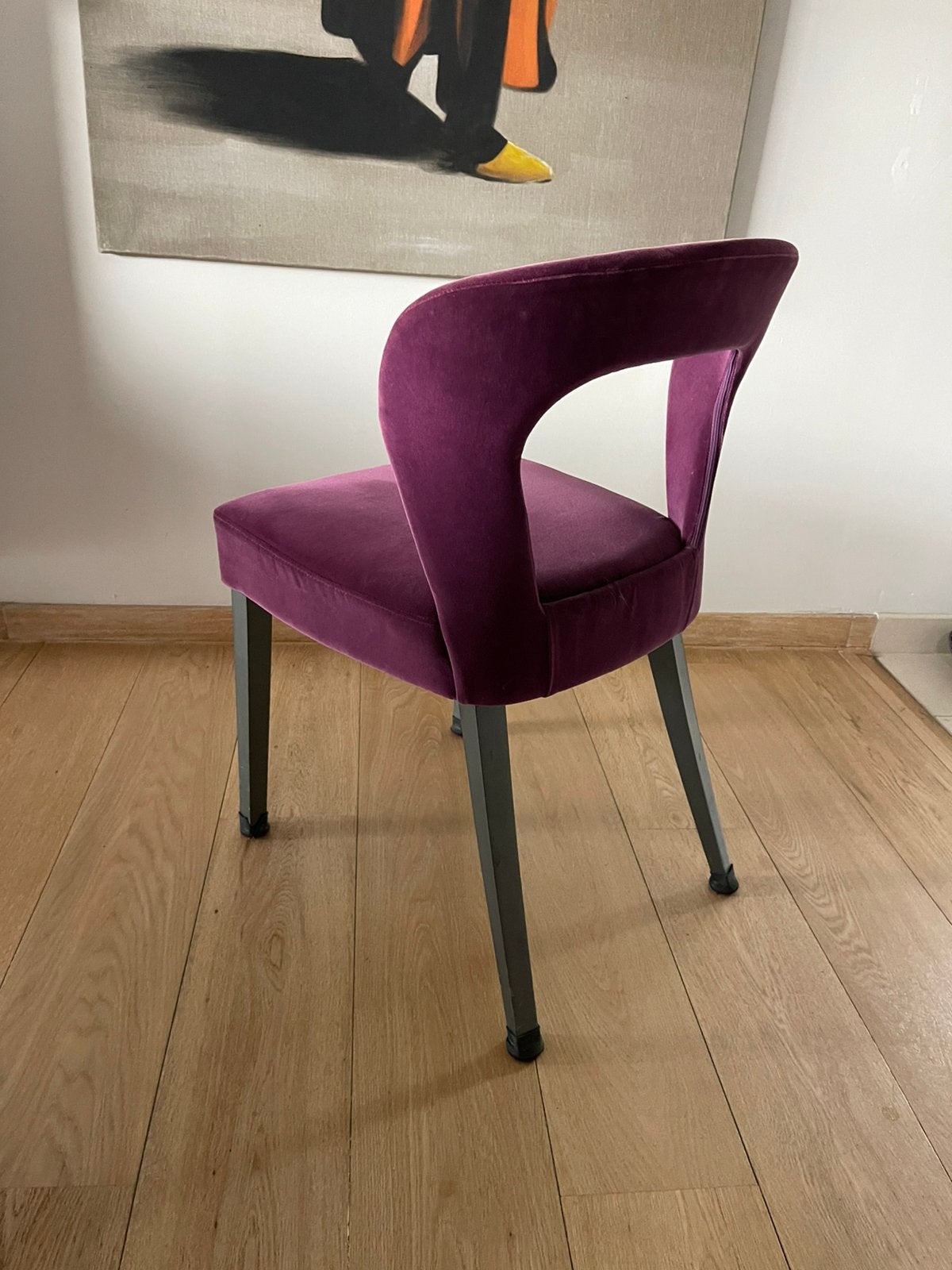 8 chaises de salle à manger Mobitec, Maison & Meubles, Chaises, Autres couleurs, Enlèvement, Cotemporain, Tissus