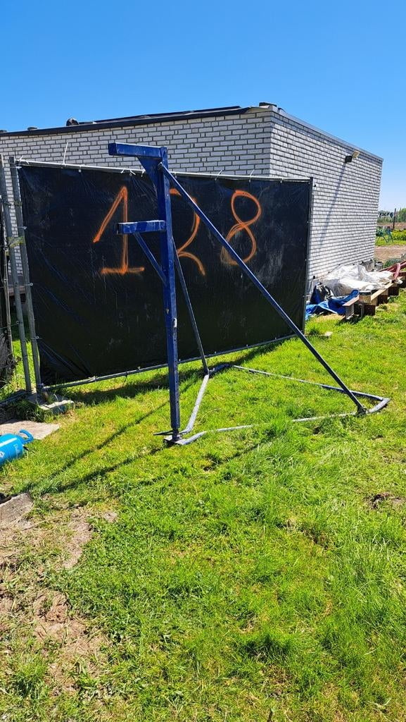 Takel met statief, Ophalen, Gebruikt, Elektrisch