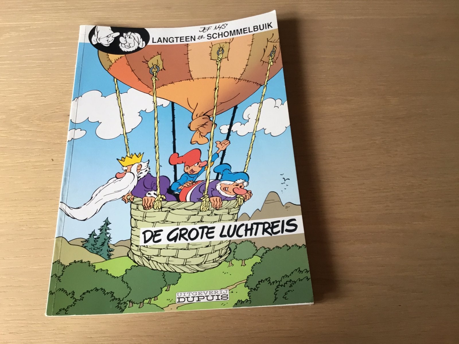 Jef Nys - De grote luchtreis, Ophalen of Verzenden, Jef Nys