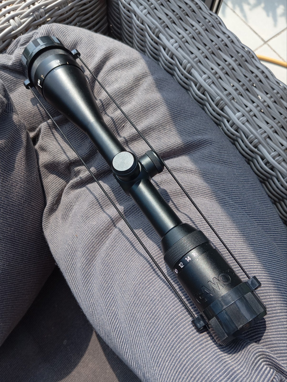 scope vizier gamo, Enlèvement