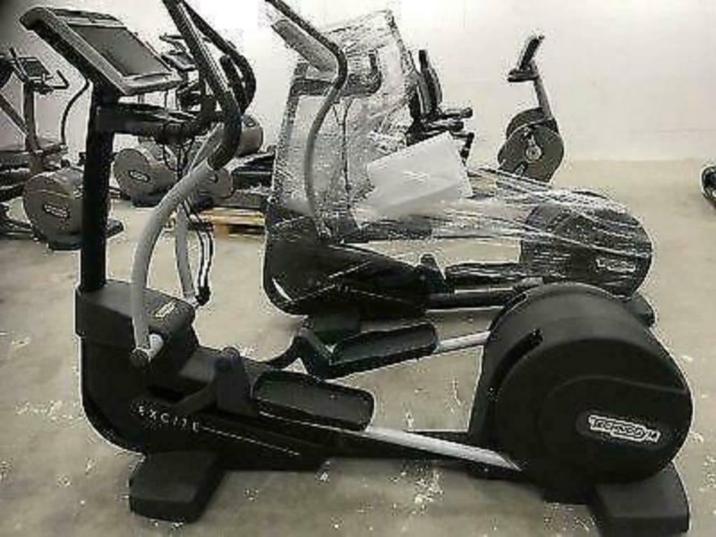 Set TECHNOGYM crosstrainer /MATRIX loopband Life fitness, Ophalen, Zo goed als nieuw, Benen