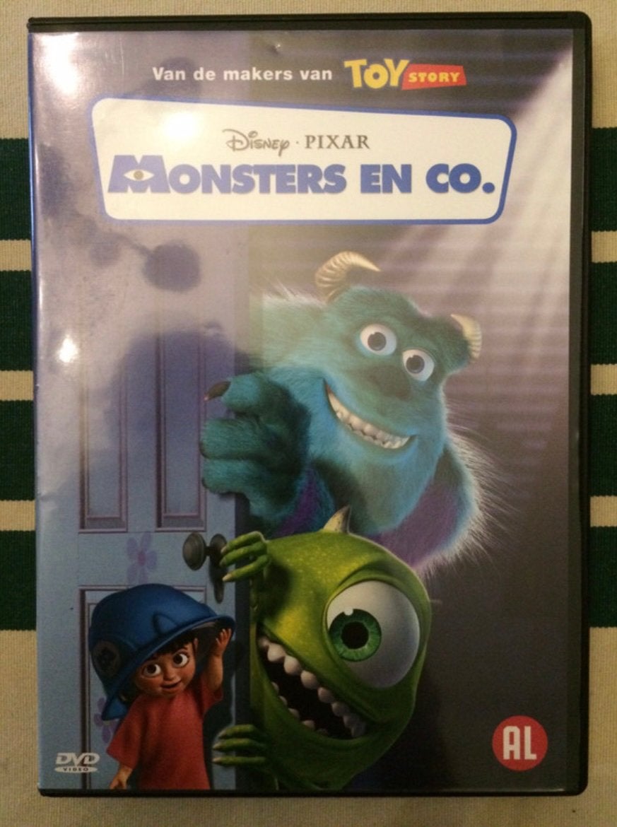 DVD Monsters en Co., Europees, Bonusmateriaal, Animatie, Alle leeftijden