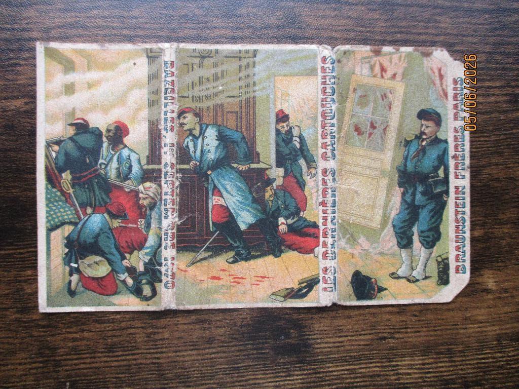 WO1; Sigarettenpapier Frans, Verzenden