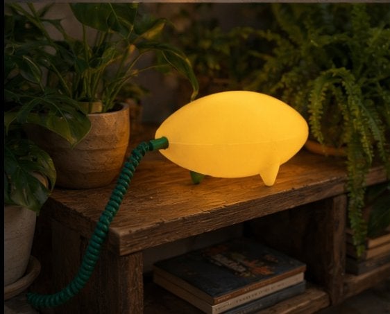 Lampe vintage IKEA Löv modèle B0101 Marianne et Knut Hagberg, Maison & Meubles, Jaune, Enlèvement ou Envoi, IKEA, Vintage