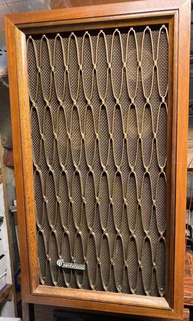 Vintage KENWOOD KL-3080 luidsprekers, Audio, Tv en Foto, Luidsprekerboxen, Zo goed als nieuw, Front, Rear of Stereo speakers, Minder dan 60 watt