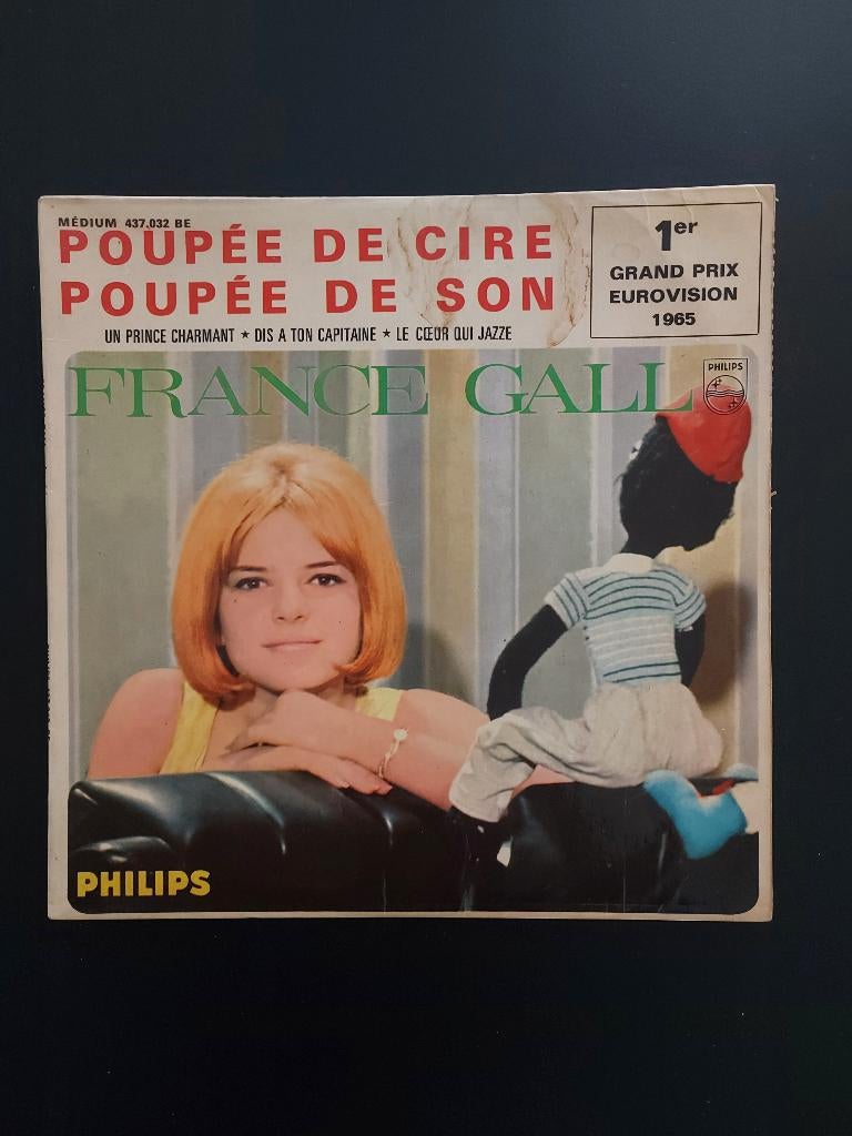 Vinyl: France Gall (4 nummers). 45t., EP, Ophalen, Gebruikt