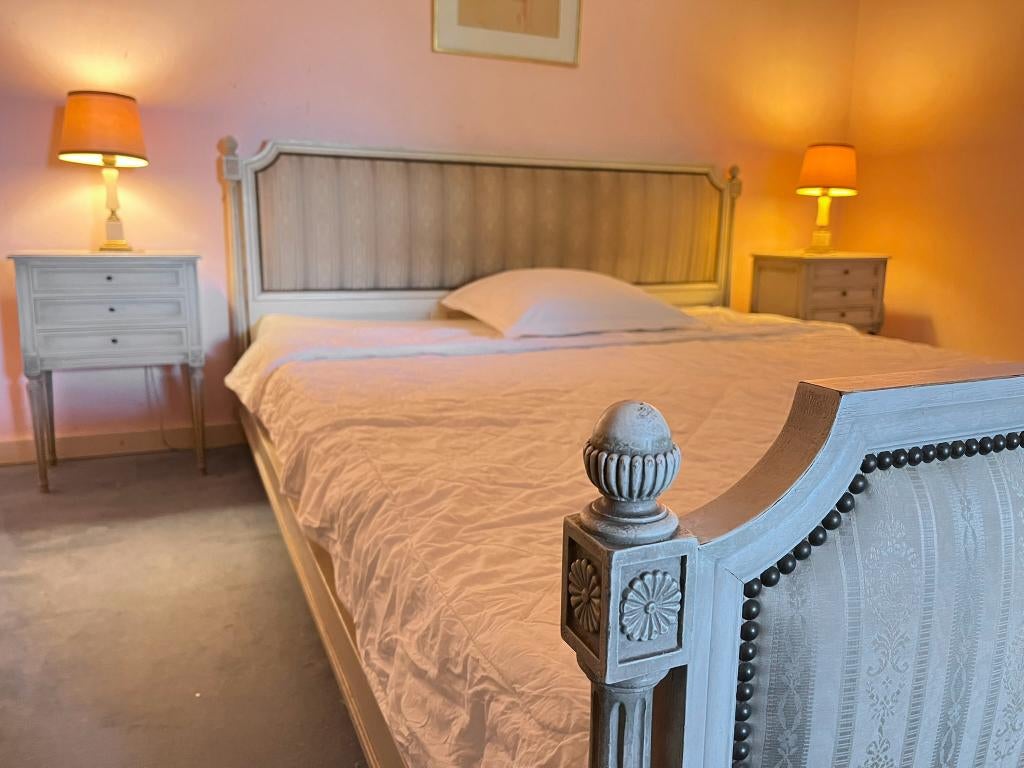 Volledige slaapkamer in landelijke stijl, Huis en Inrichting, Slaapkamer | Complete slaapkamers, Gebruikt, Tweepersoons, Ophalen