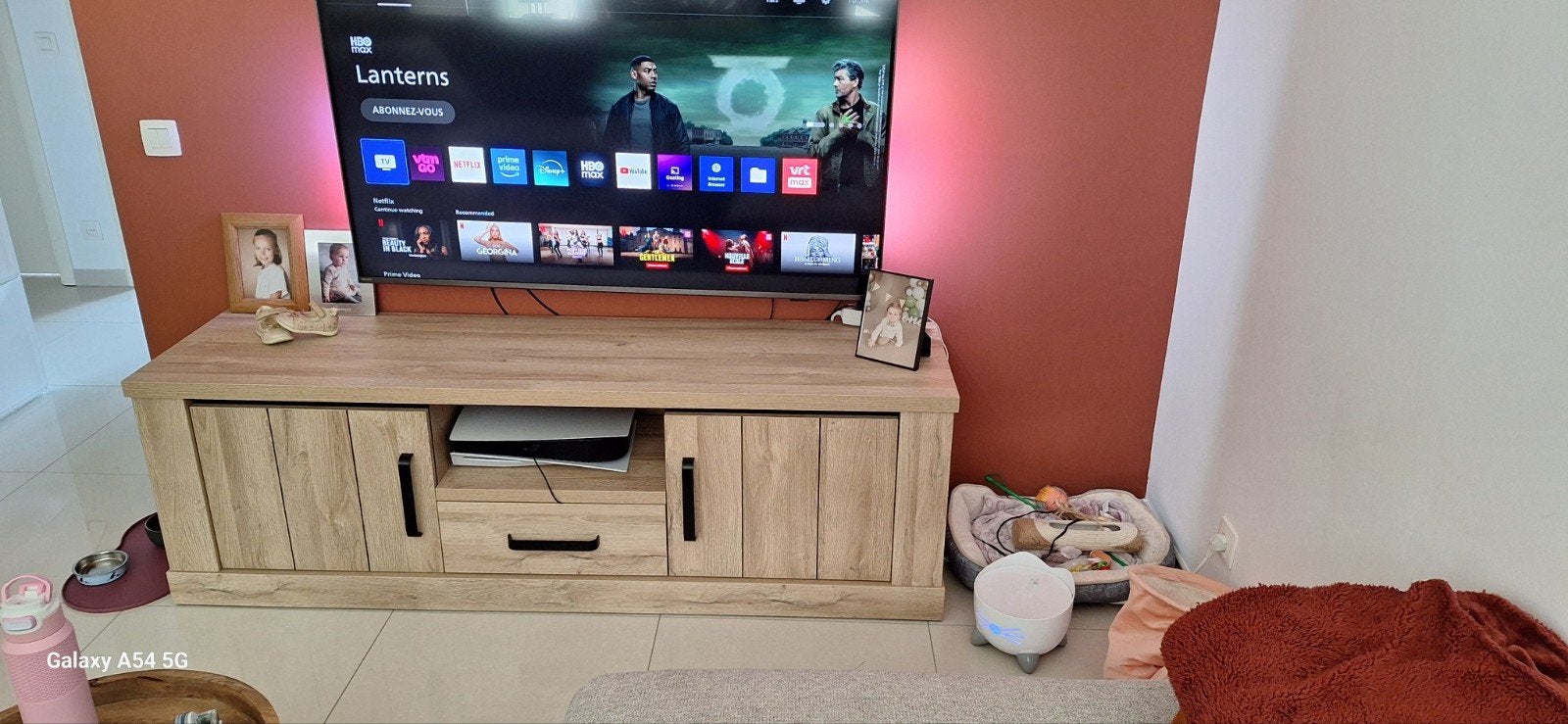 Tv meubel, Ophalen