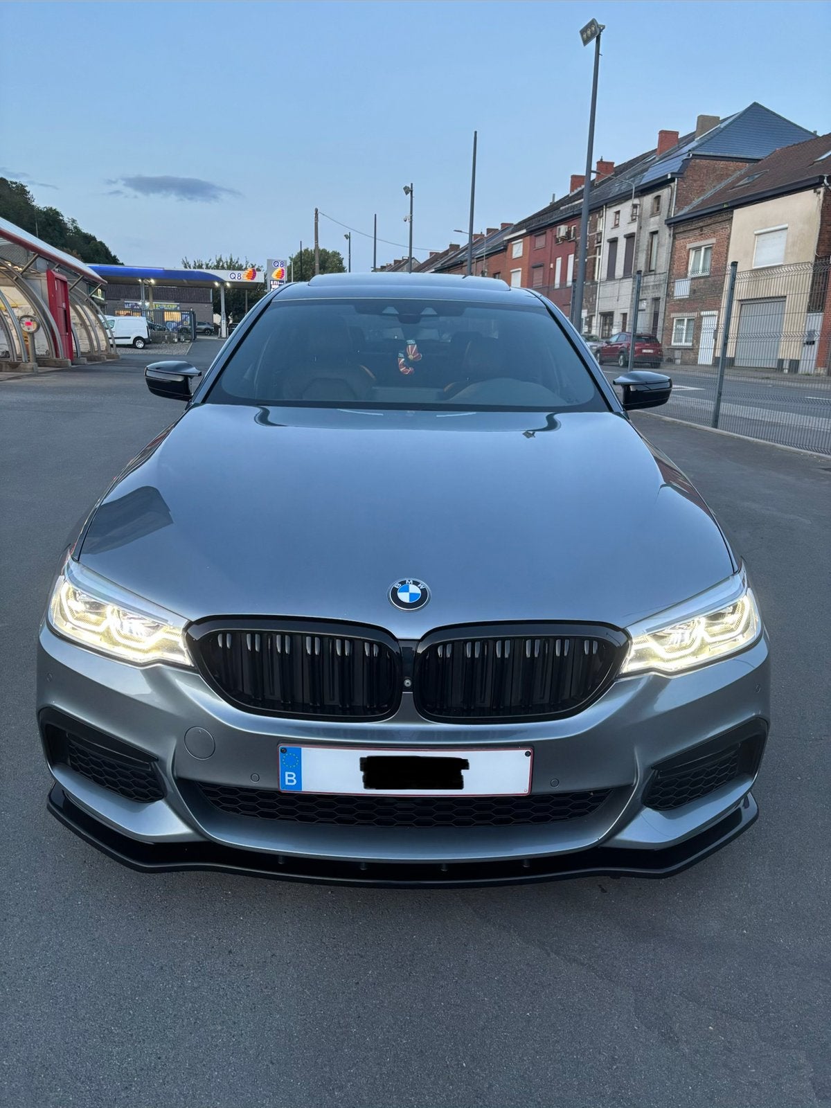 Bmw 530e, Autos, BMW, Cuir, Argent ou Gris, Euro 6, Noir