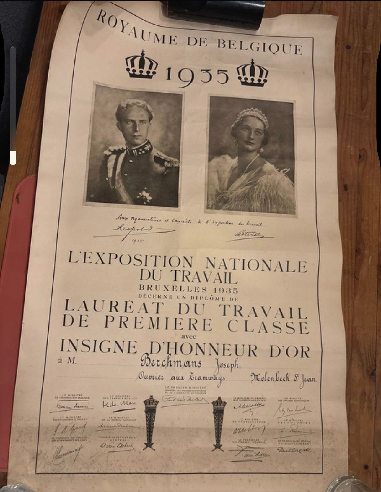 Ancienne affiche, Enlèvement ou Envoi