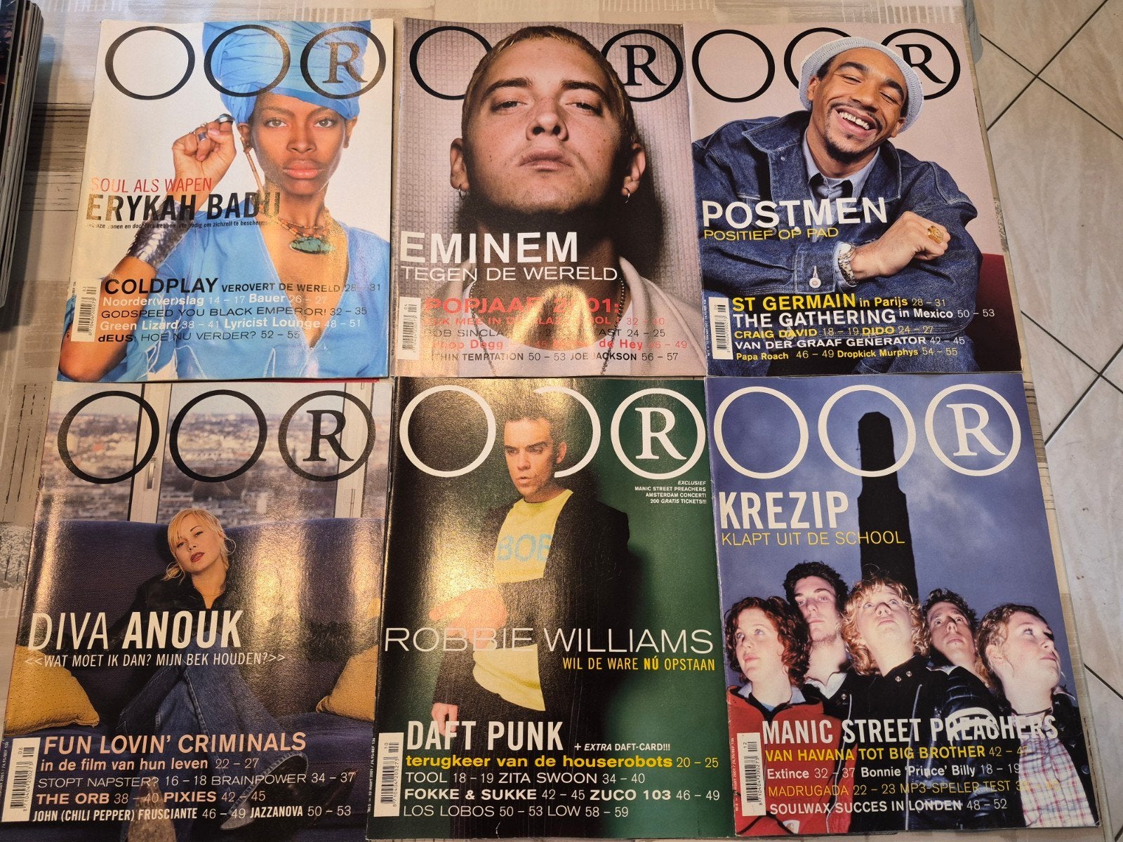 OOR 2001 complete jaargang, Ophalen of Verzenden